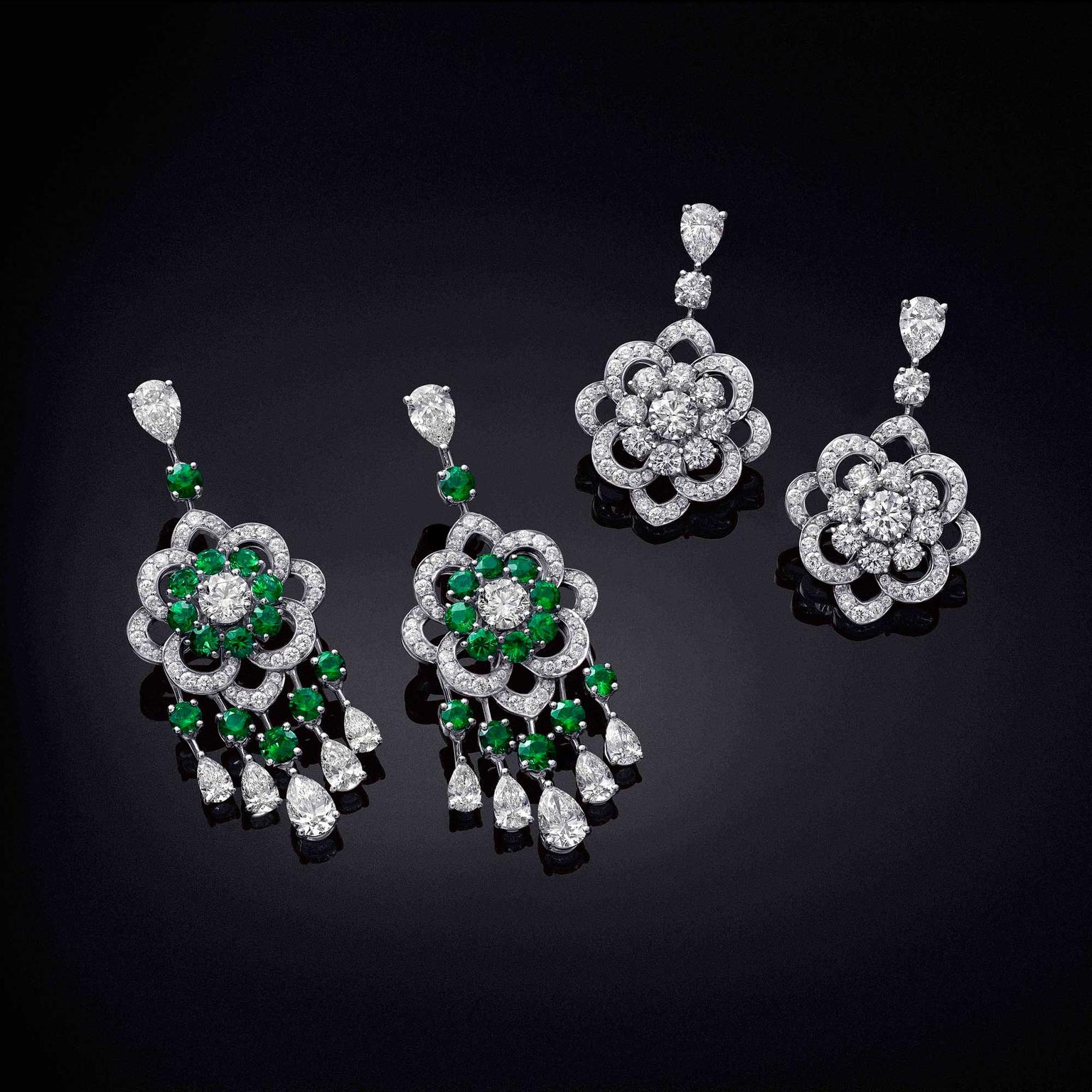 Graff Rosette collection earrings