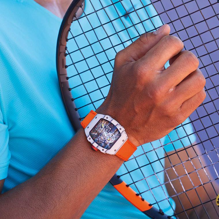 Rafael Nadal watch spotting at the French Open: a new Richard Mille model joins the tennis ace on court