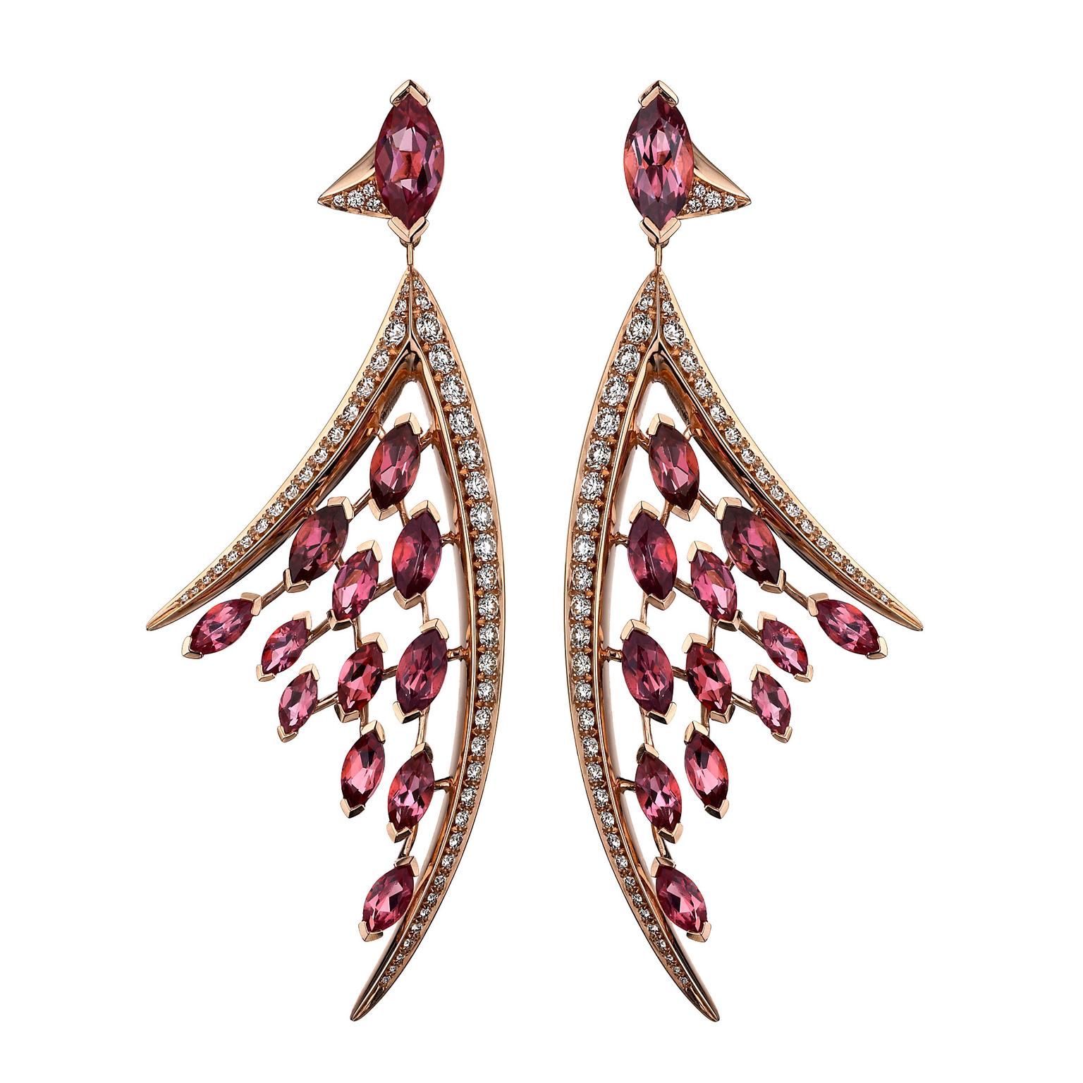 Tourmaline Earrings | Dhanalakshmi Jewelers