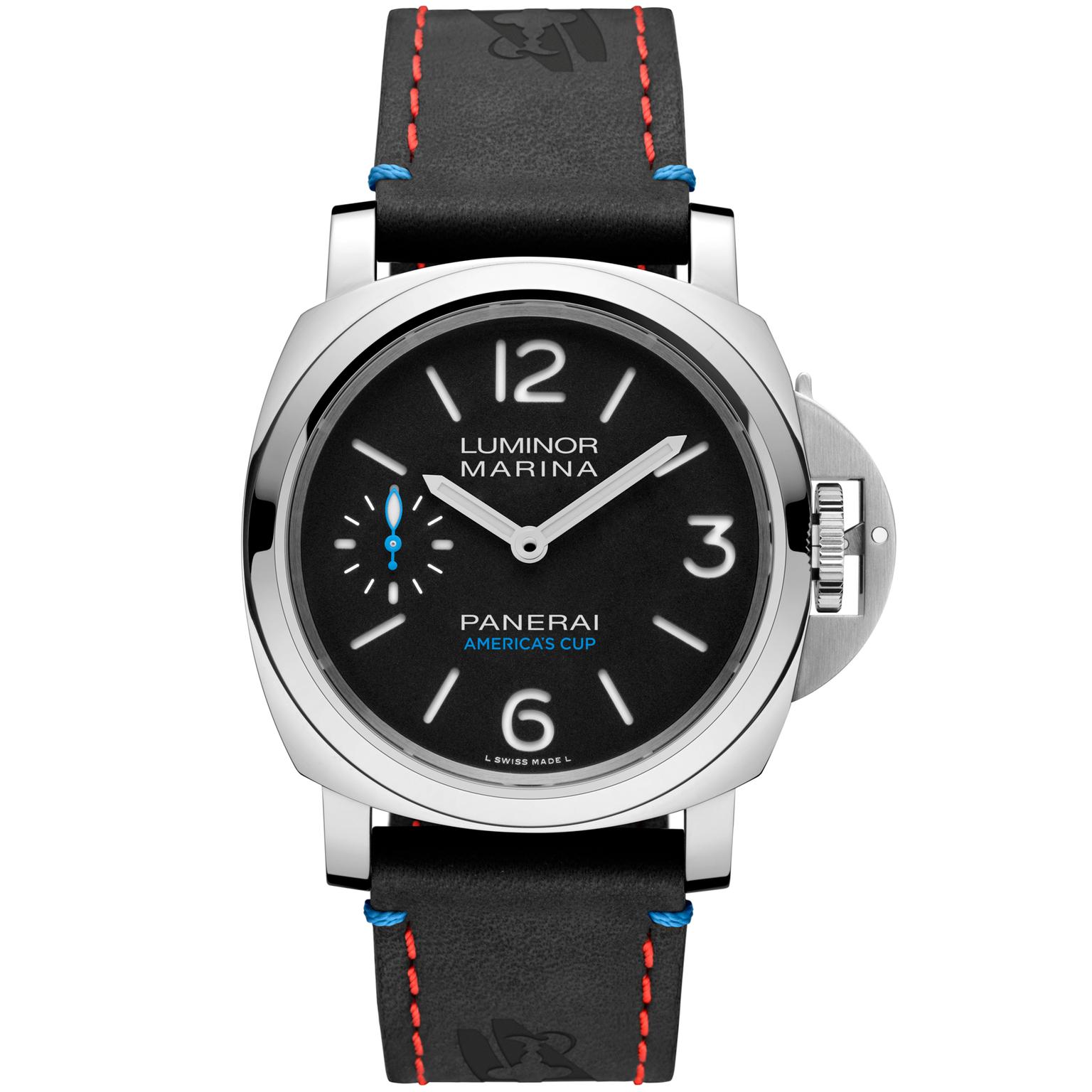 Panerai Luminor Marina Oracle Team USA 8 days accaio watch