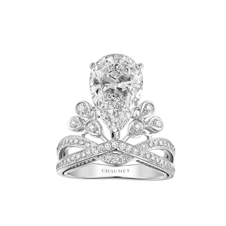 Joséphine Aigrette Imperiale diamond engagement ring