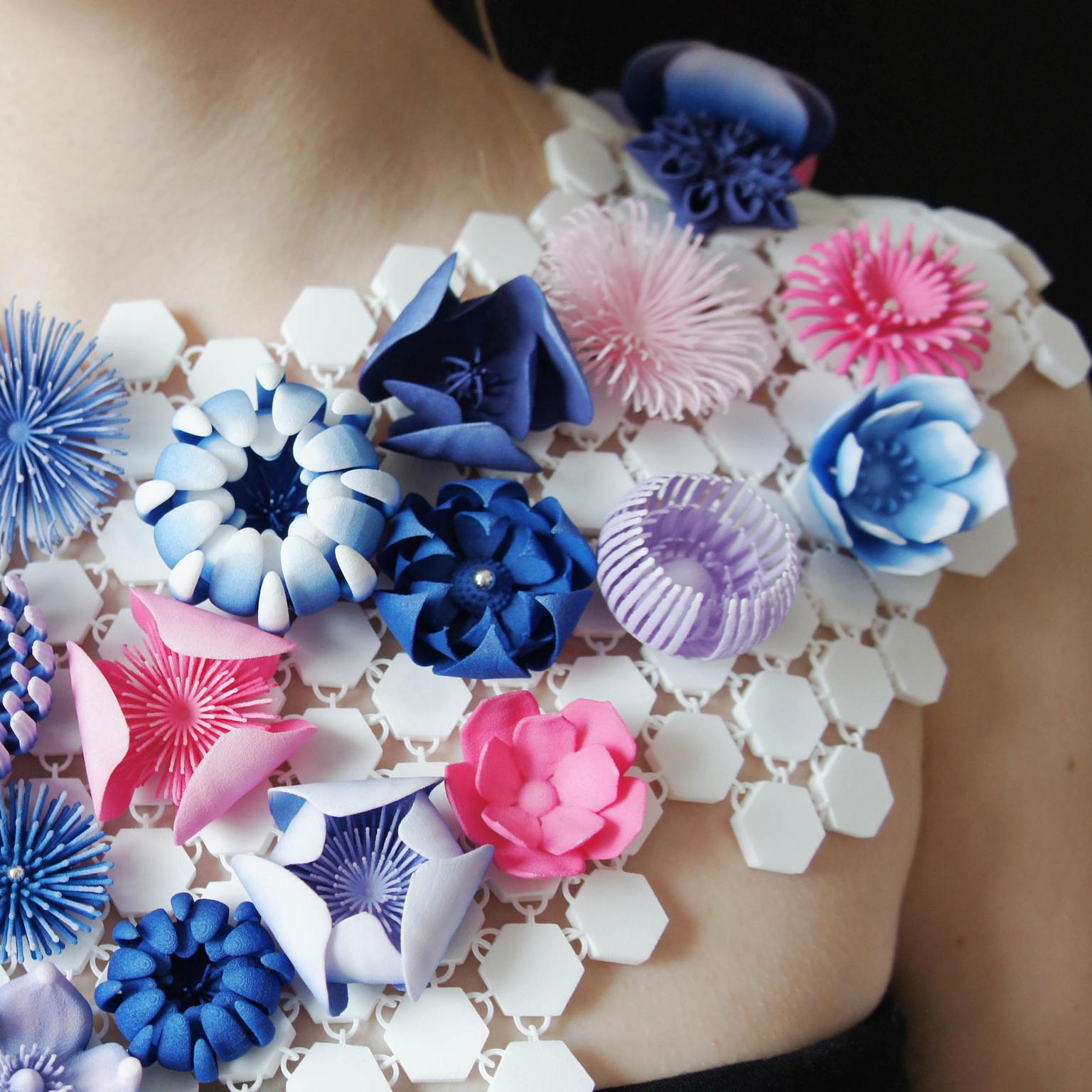 Rebecca Wilkes Floral Focus neckpiece