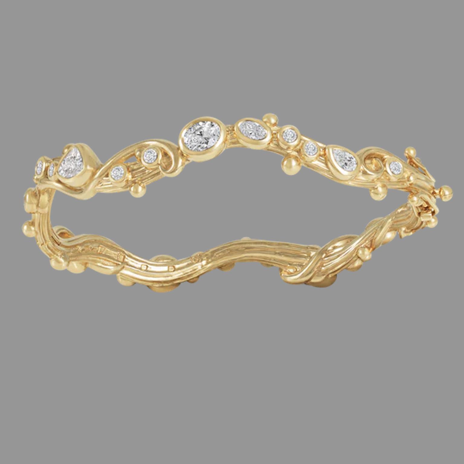 Sweet Pea Bangle by Lylie