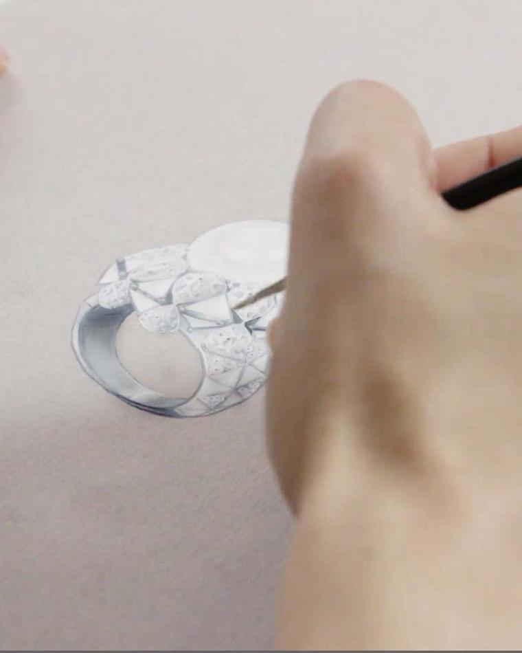 Sarah Ho designing a ring