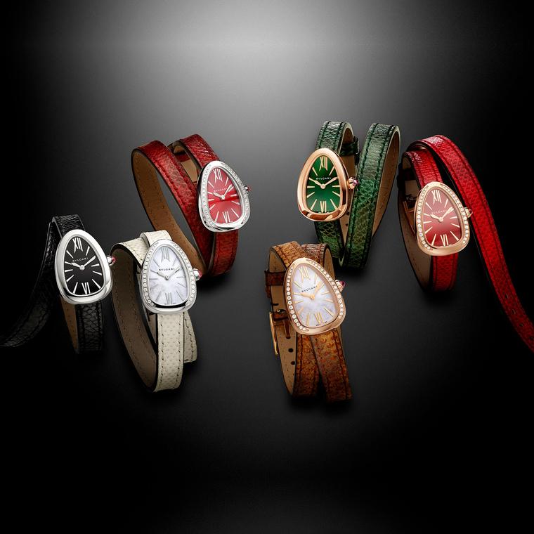 Bulgari Serpenti Karung watch collection