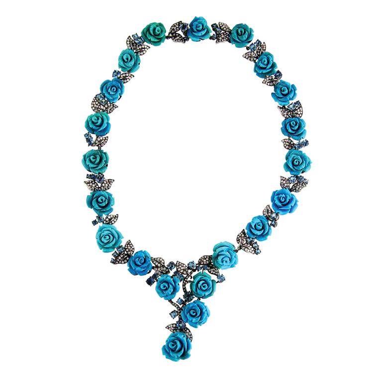 Michele della Valle Rose necklace