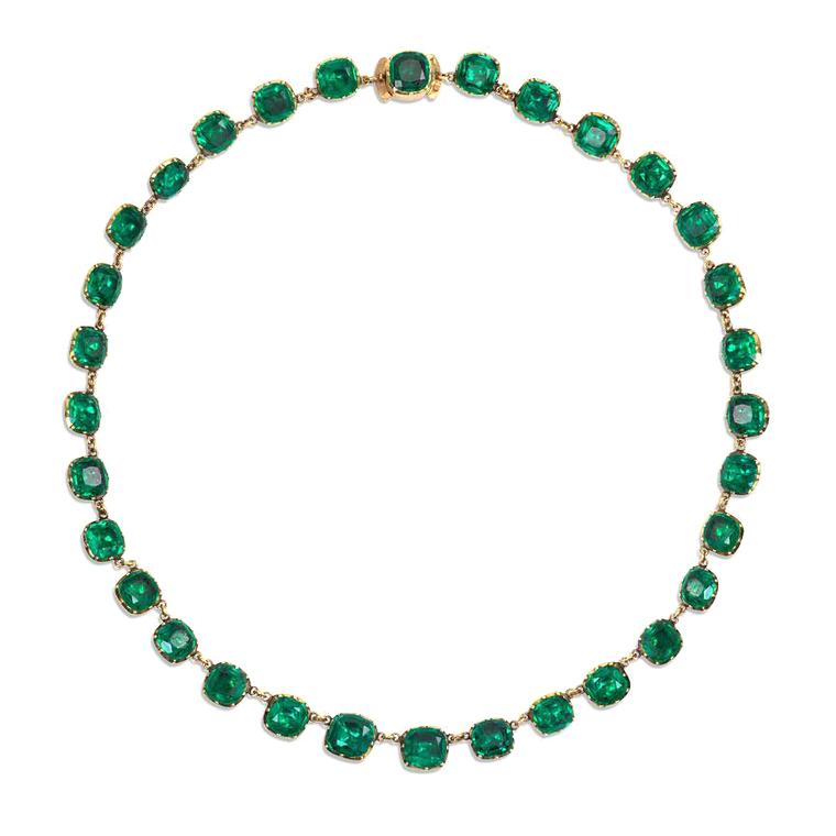 Georgian paste riviere necklace