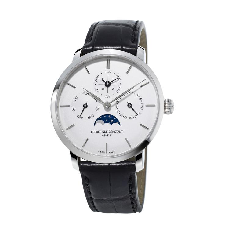 Frederique Constant Perpetual Calendar stainless steel watch