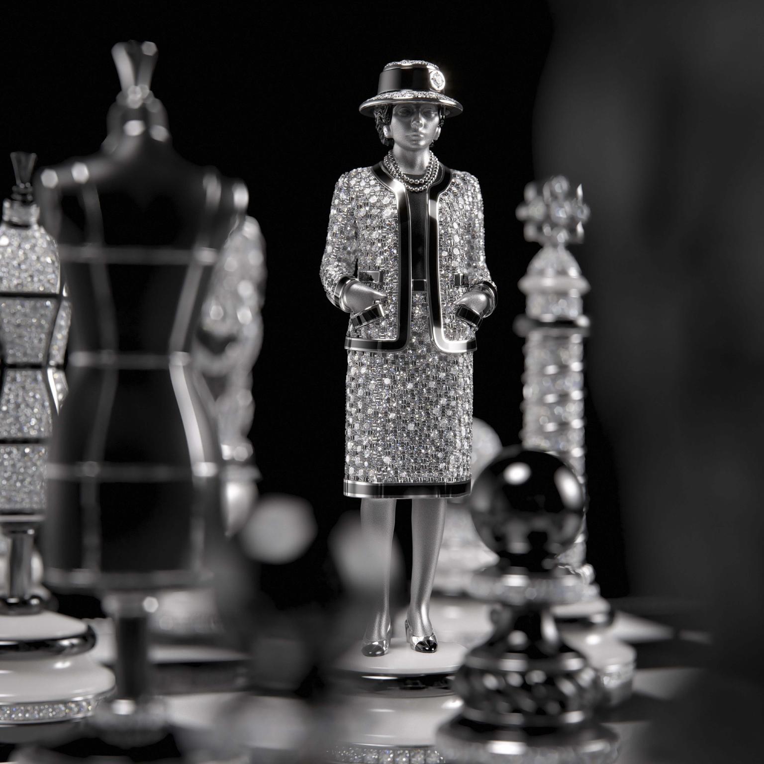 The Chessboard close up by Chanel