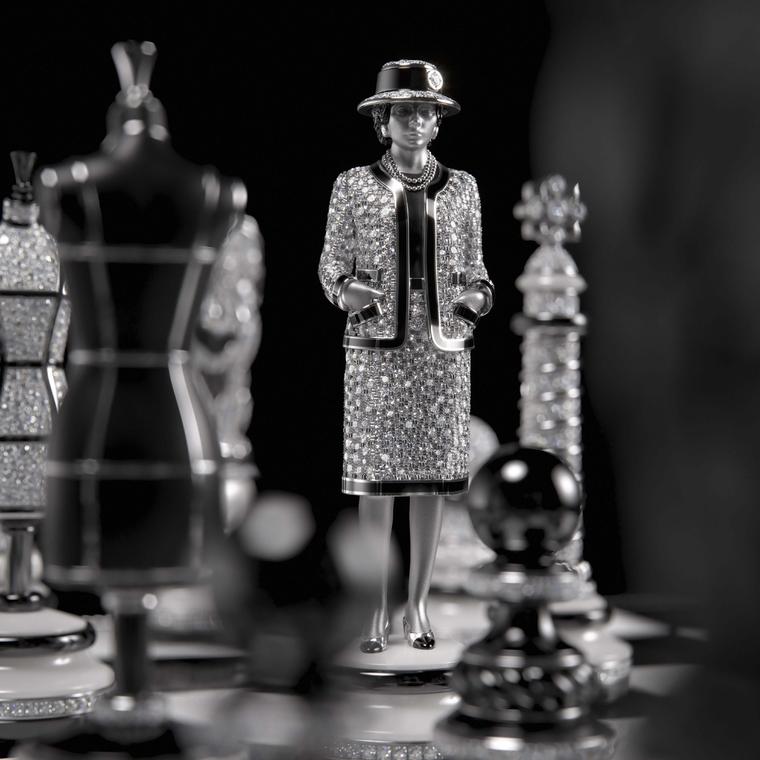 The Chessboard close up by Chanel