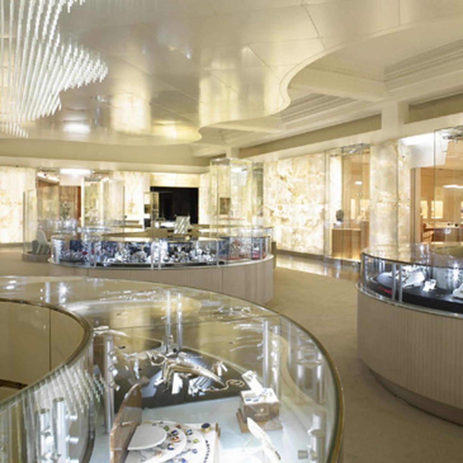 Harrods fine jewellery and watch room