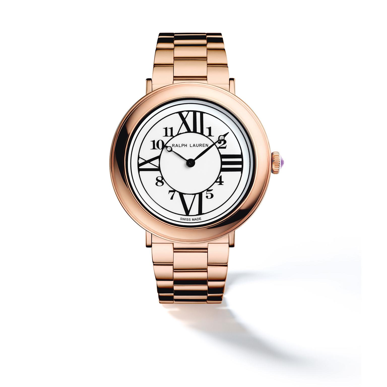 Ralph Lauren RL888 32mm in rose gold