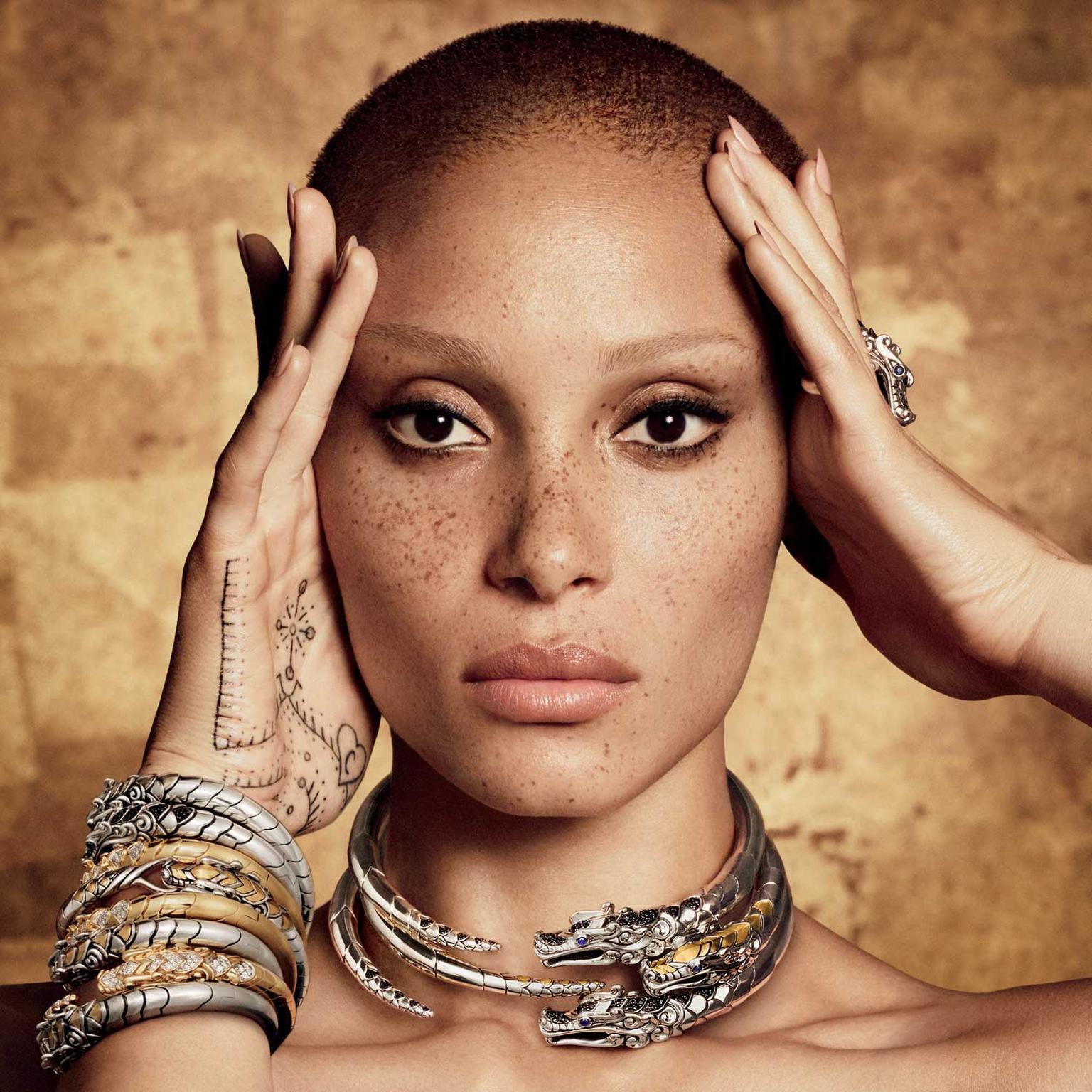 Adwoa Aboah stars in John Hardy's new Made for Legends ad campaign