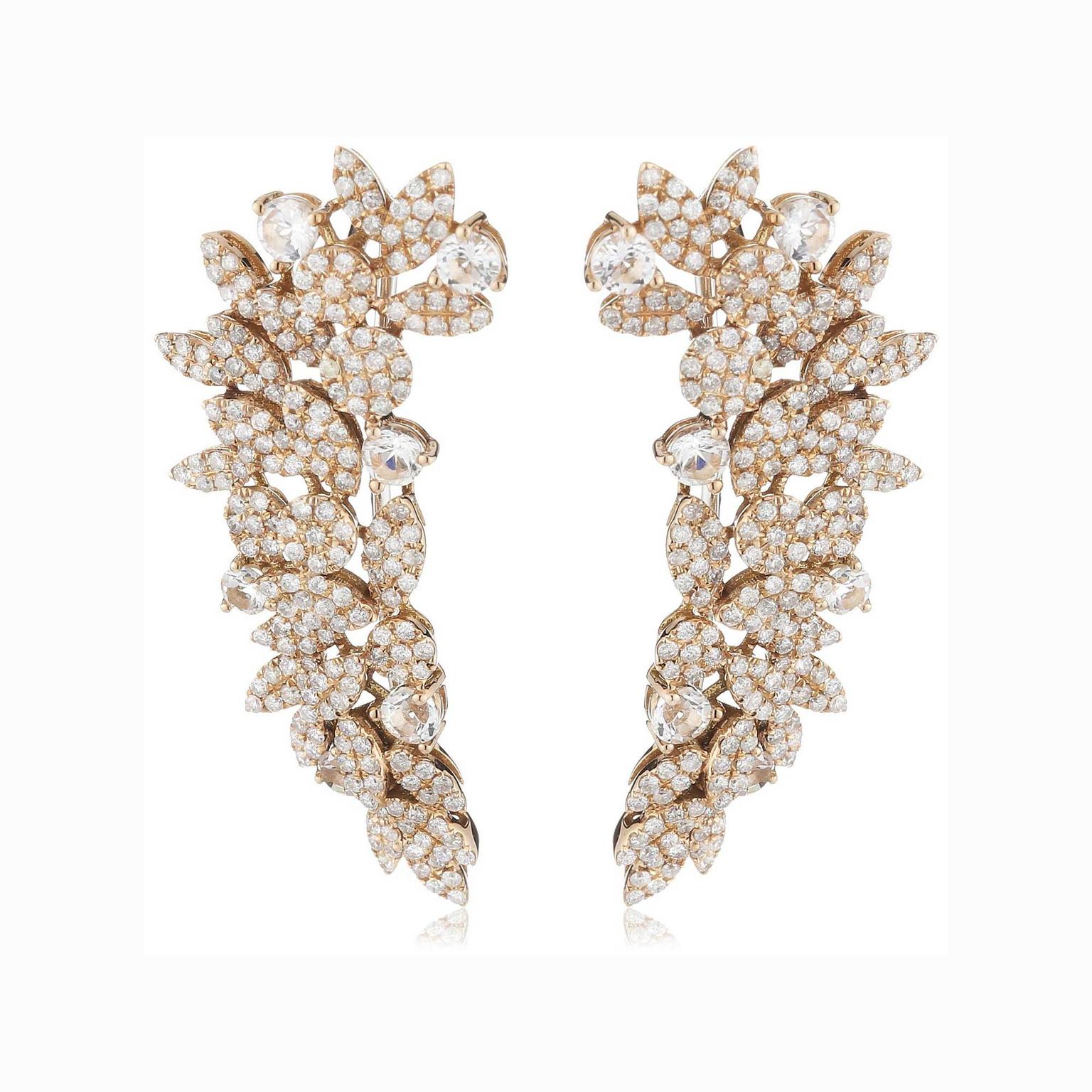 AS29 diamond ear cuffs