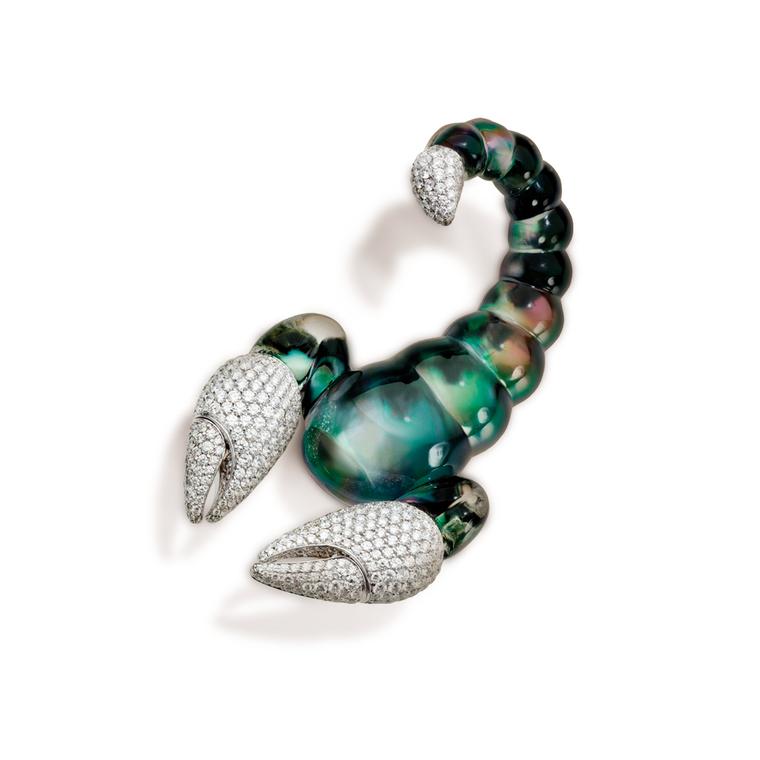 Vhernier Scorpian brooch