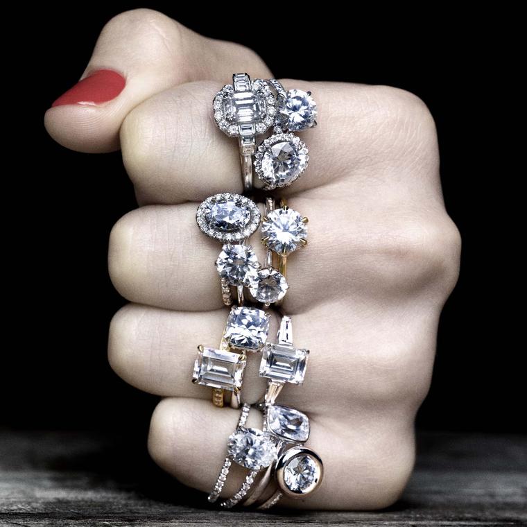 Diamond foundry outlet engagement rings