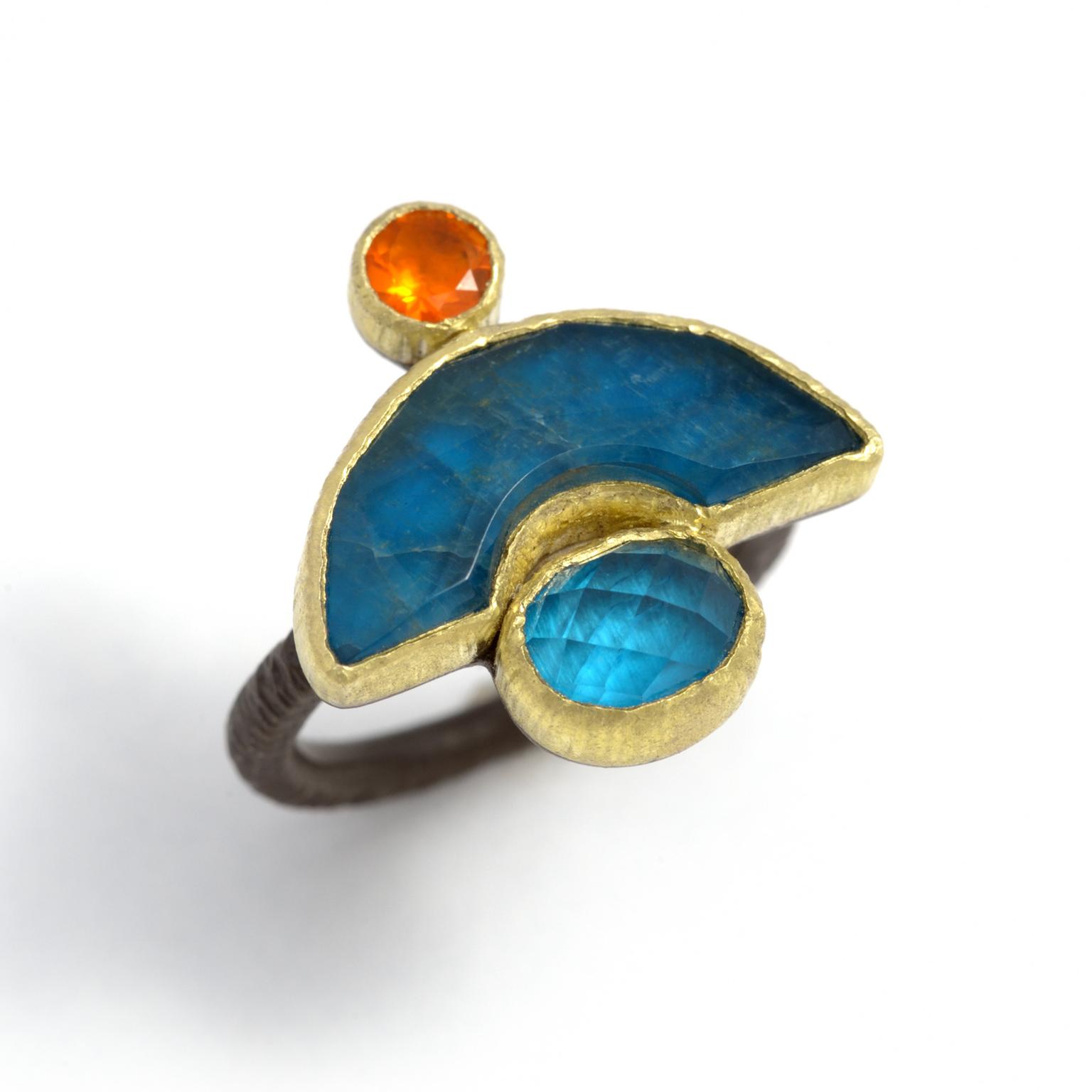 Maria Frantzi Geometry apatite ring