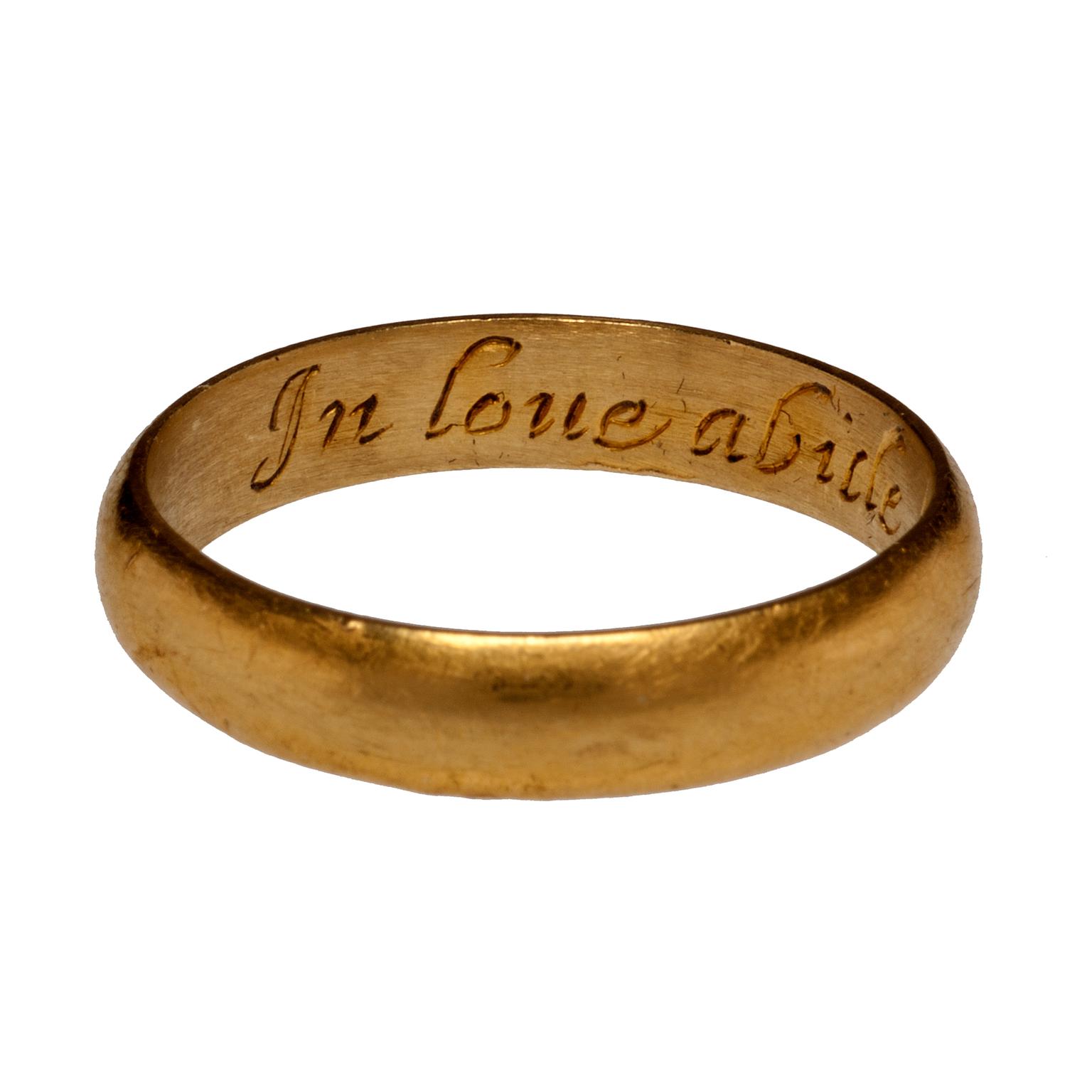 Les Enluminures posy ring