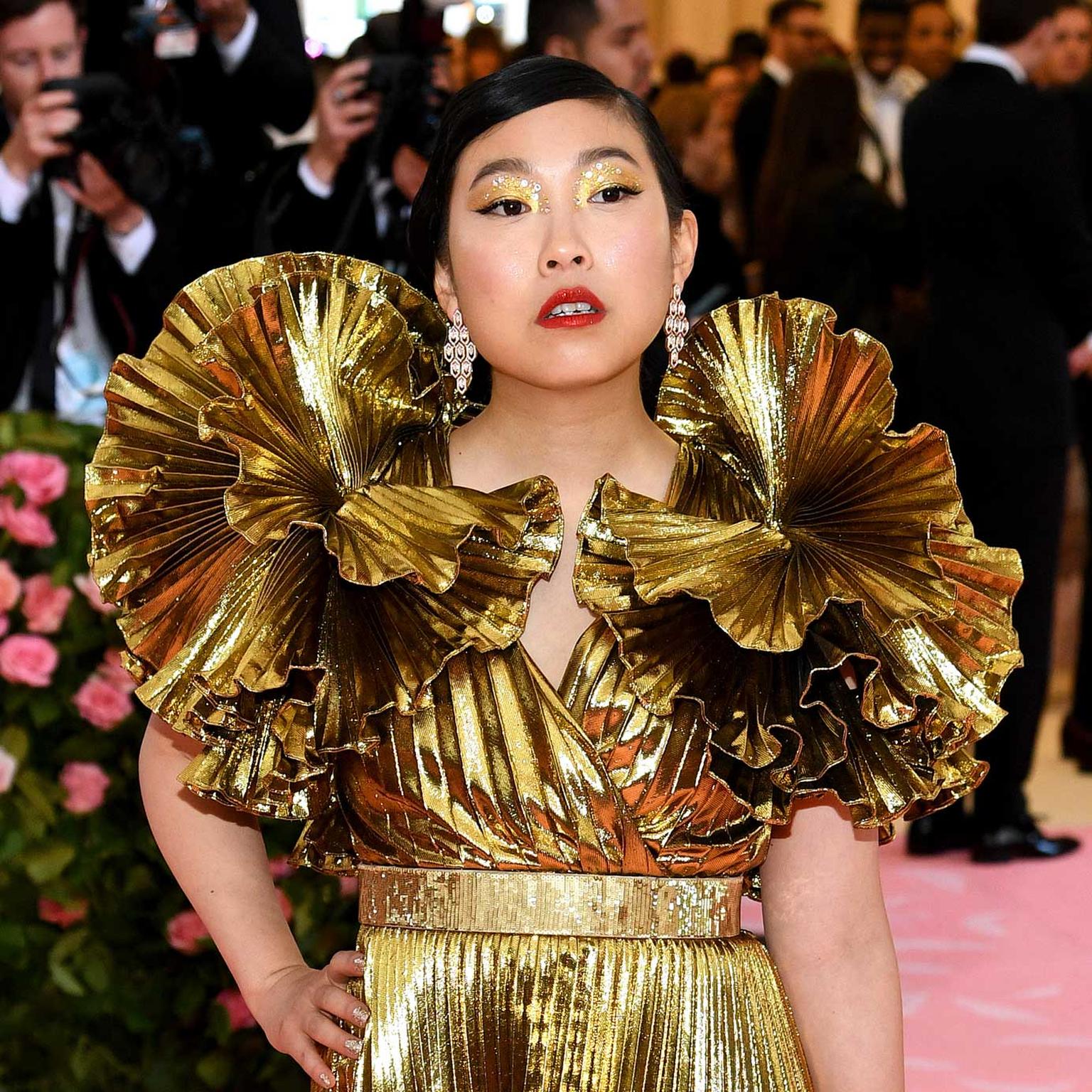 MET GALA 2019 AWKWAFINA in Bulgari jewels