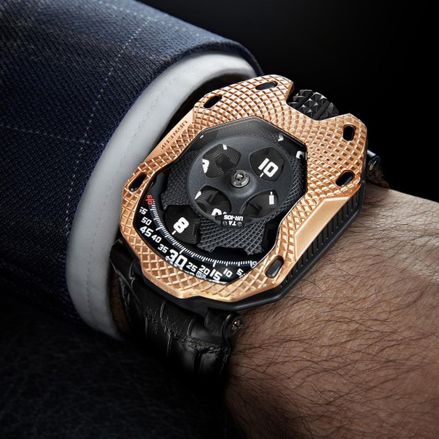 Urwerk UR-105 Raging Gold watch