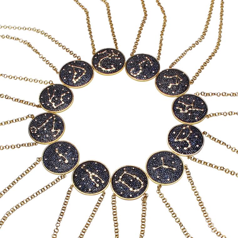 Kimberly McDonald Zodiac pendants
