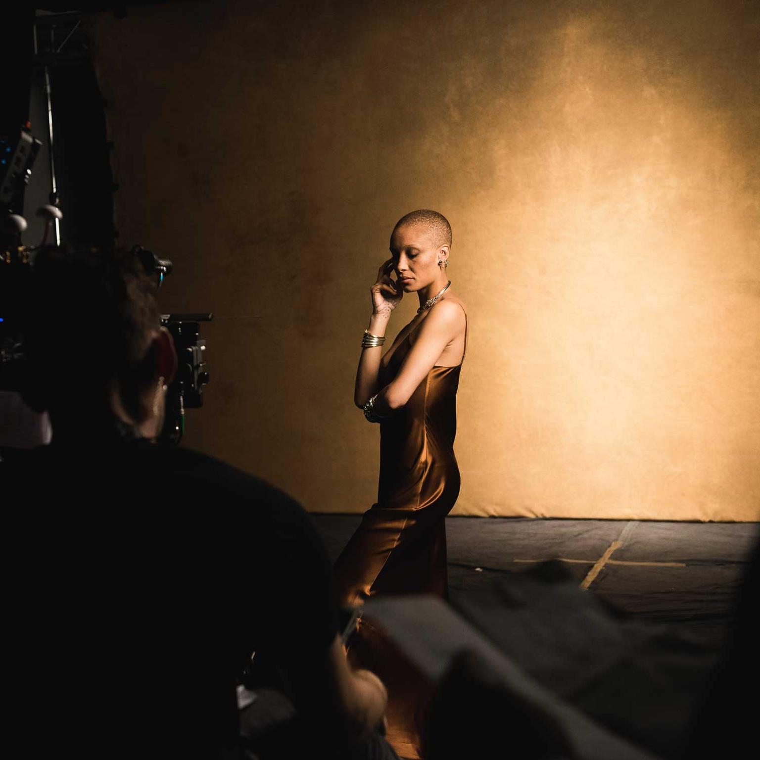 Adwoa Aboah in photo shoot for John Hardy Made for Legends campaign
