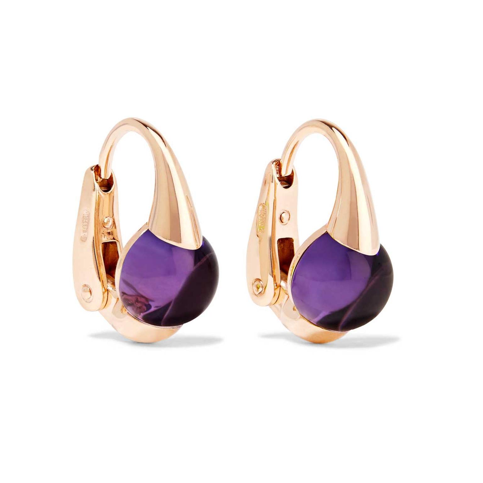 Pomellato Mama Non Mama amethyst earrings