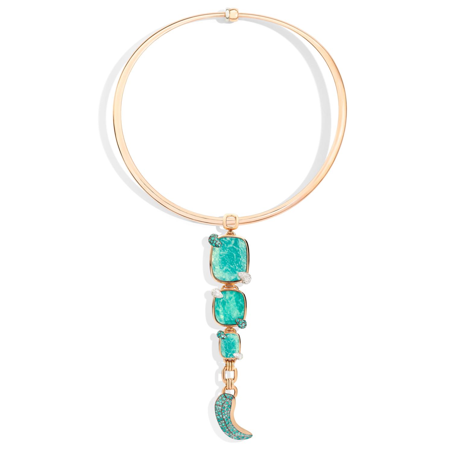 Pomellato Mineralismo choker with amazonite - LA GIOIA DI POMELLATO