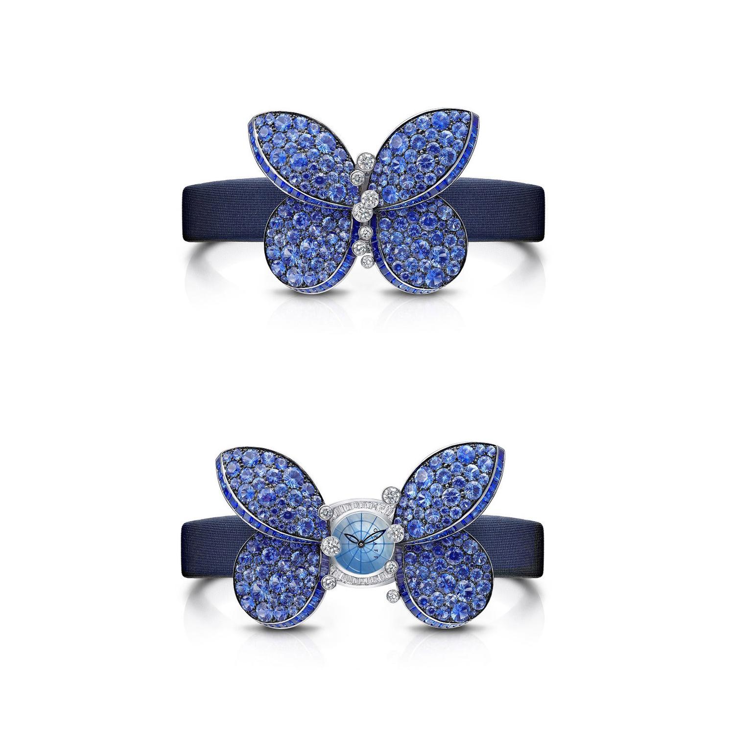 Graff Princess Butterfly secret watch