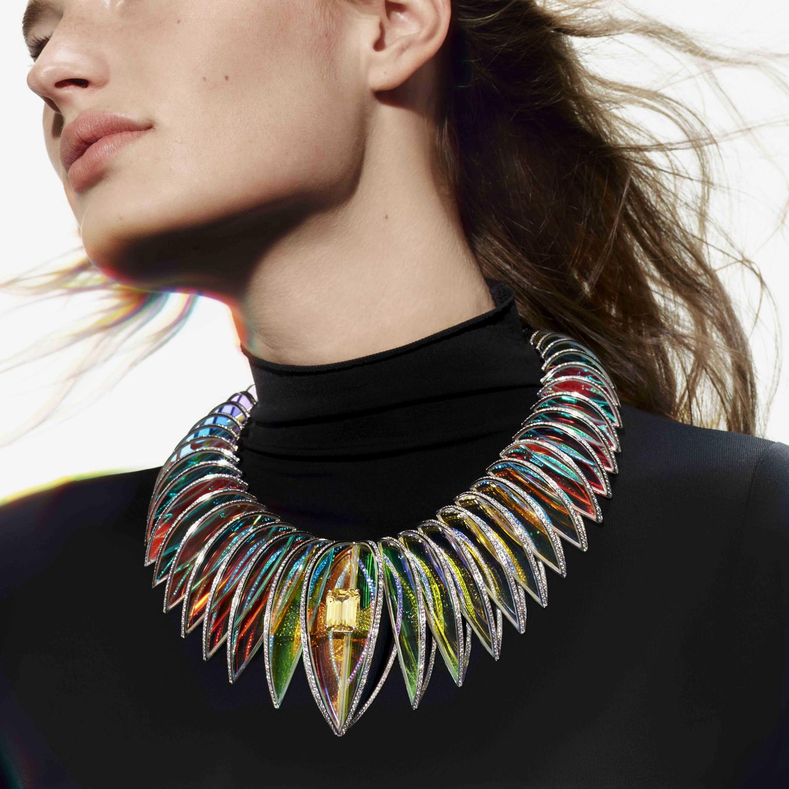 Holographique necklace Boucheron Holographique High Jewellery 