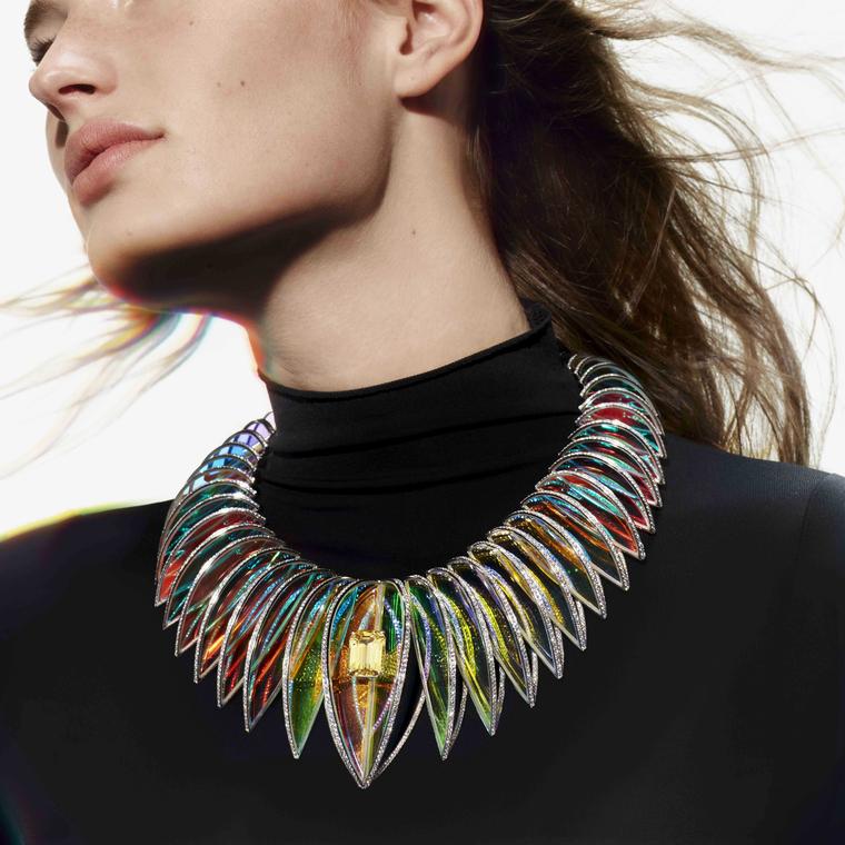 Holographique necklace by Boucheron