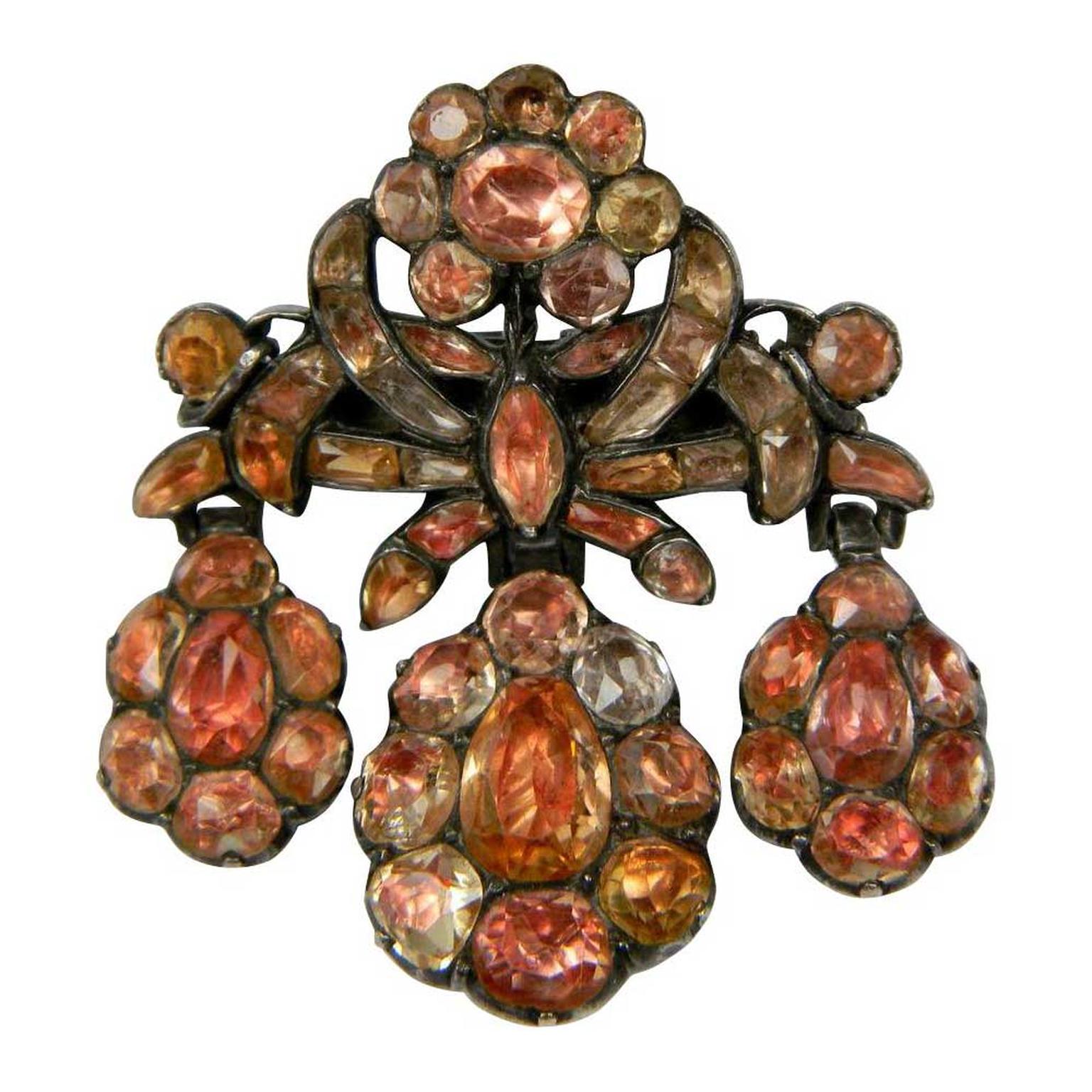 DB Gems Portuguese girandole pendant/brooch