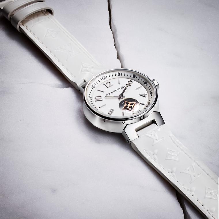 Louis Vuitton Tambour Moon Star Seconde White watch