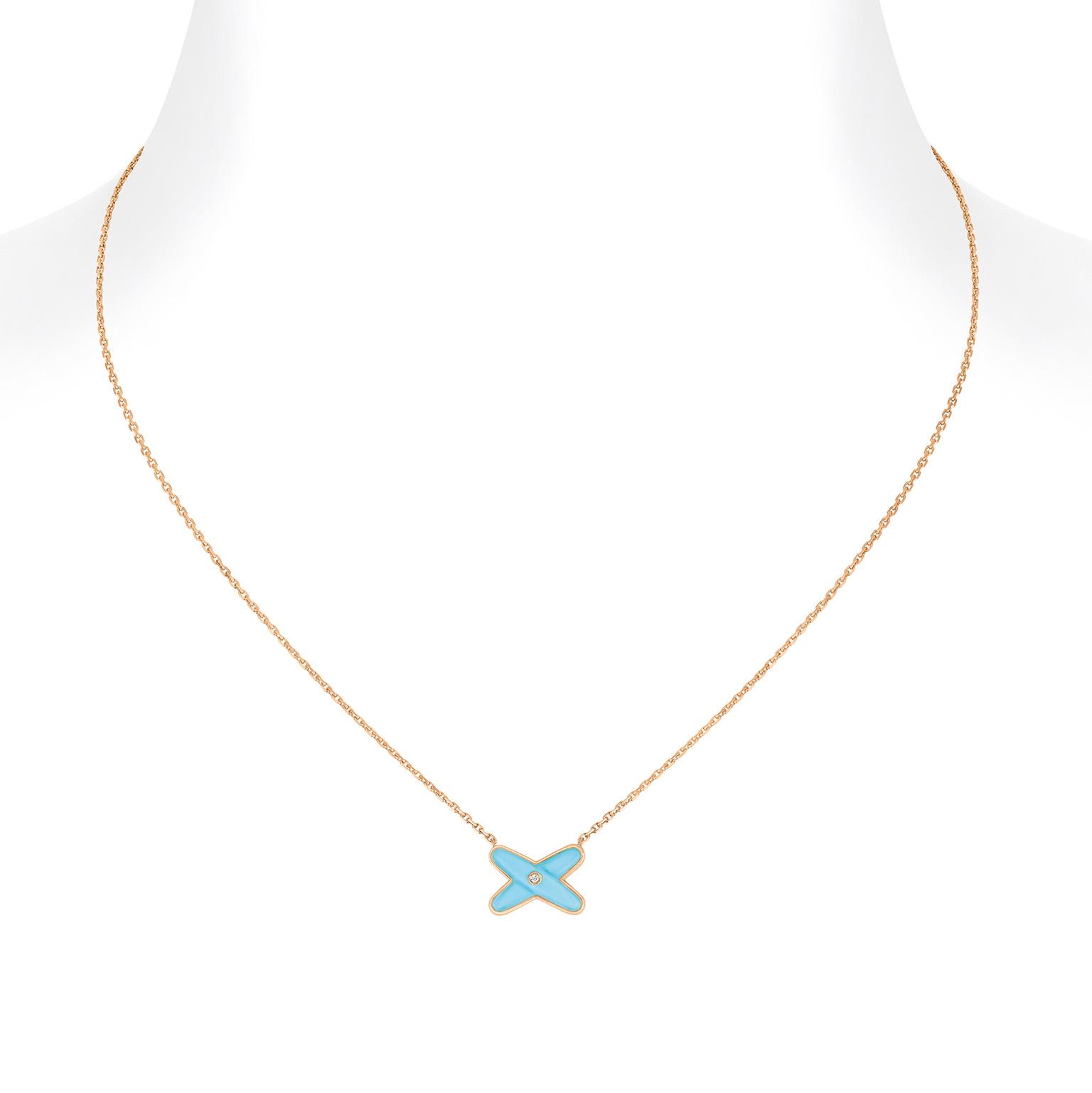 Jeux de Liens necklace turquoise