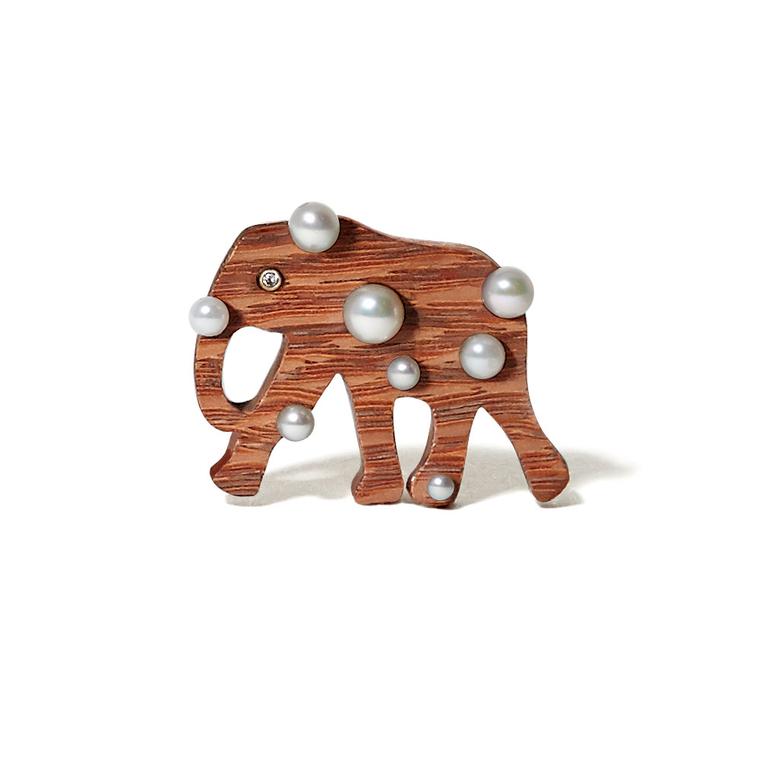 Mark Allary Elephant Wood Pearls