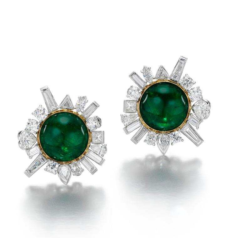 Jessica McCormack Flotsam & Jetsam emerald earrings