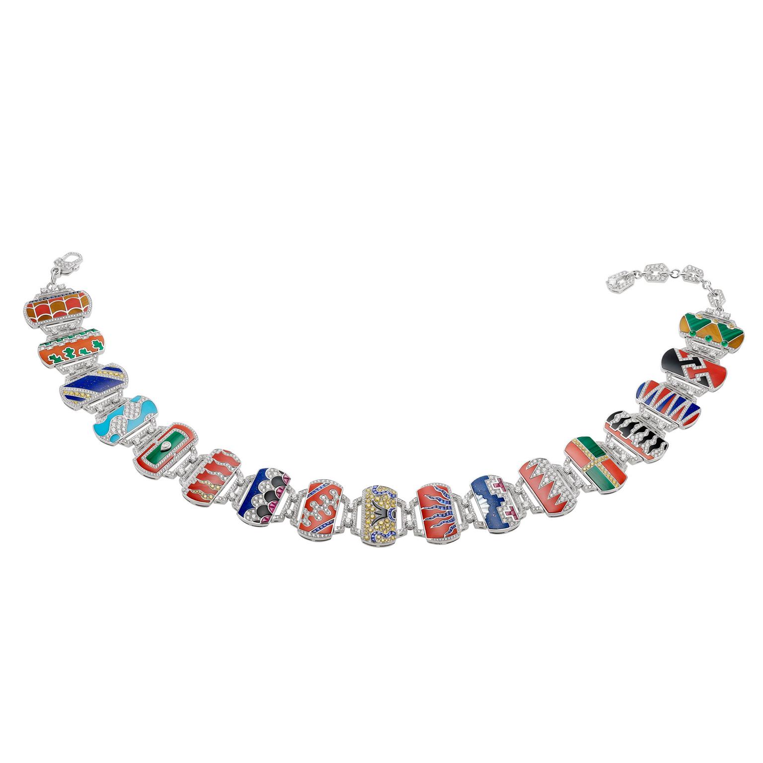 Bulgari Il Palio di Siena Festa necklace