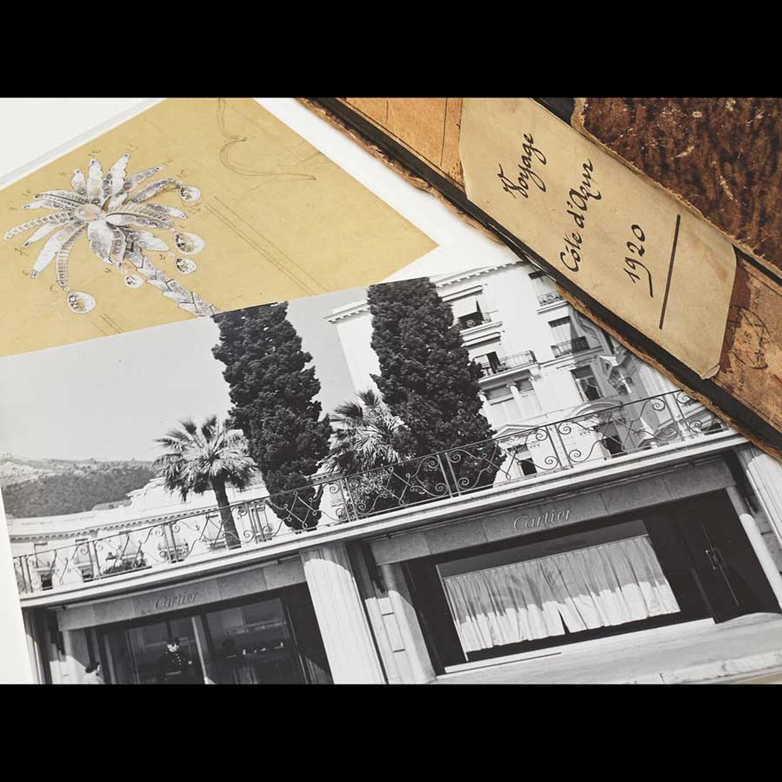 Layout from Cartier Monaco book