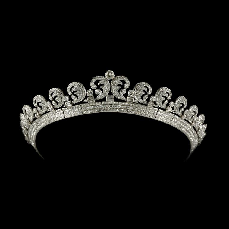 Cartier Halo Tiara 1936 worn by Kate Middleton on her wedding day