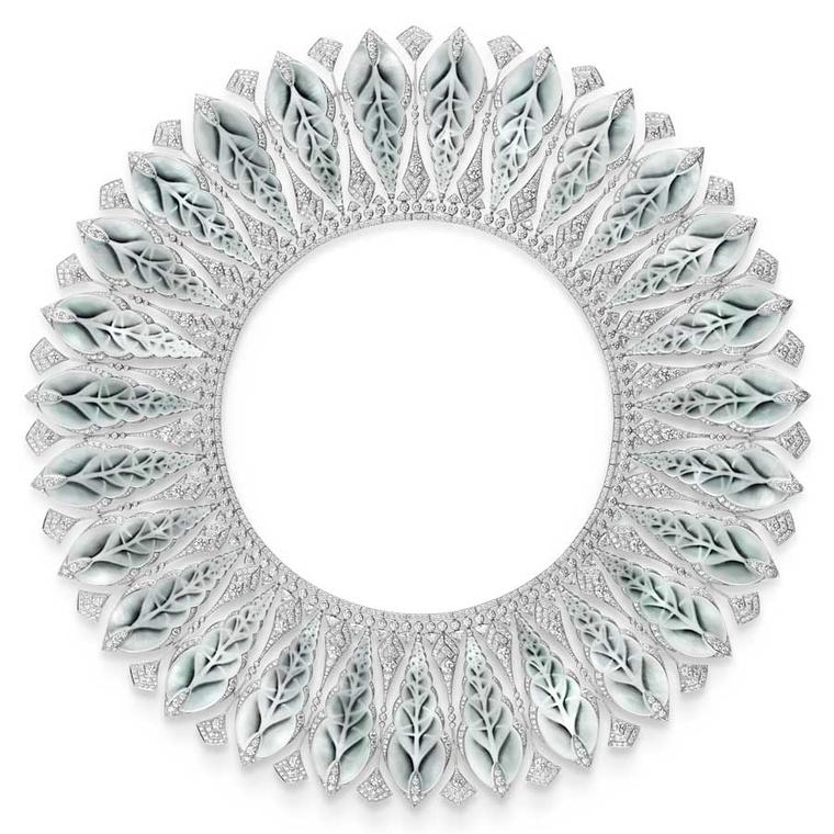 Boucheron Carte Blanche Allieurs Volcano Man Coquillage necklace