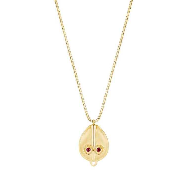 Boateng x Hirsh Hope Chain yellow gold pendant