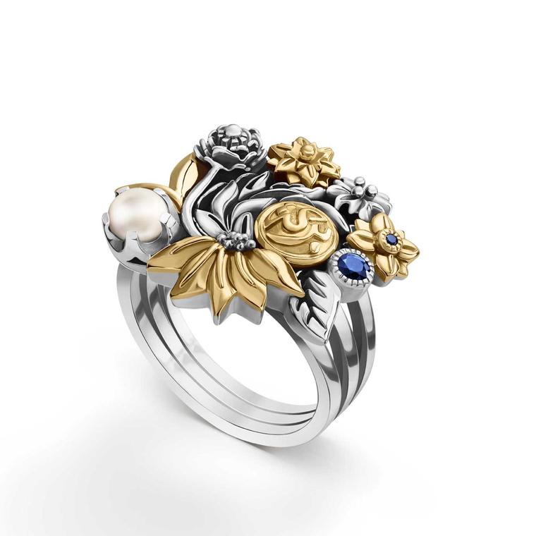 Azza Fahmy Jewellery Blessing Floral Ring