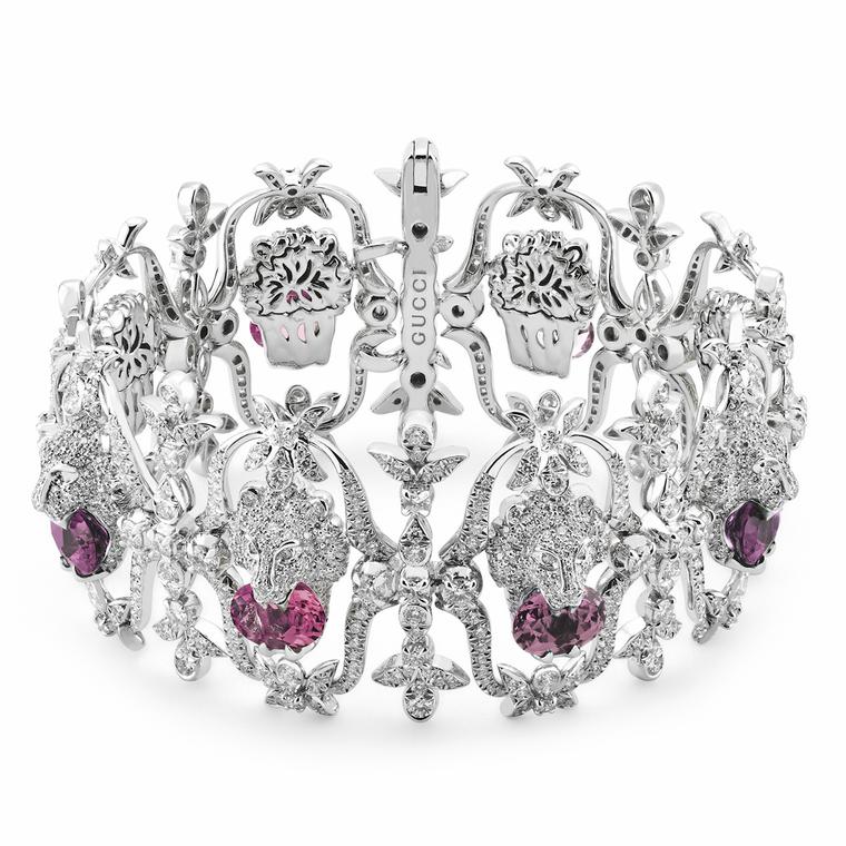 Hortus Deliciarum high jewellery bracelet by Gucci 