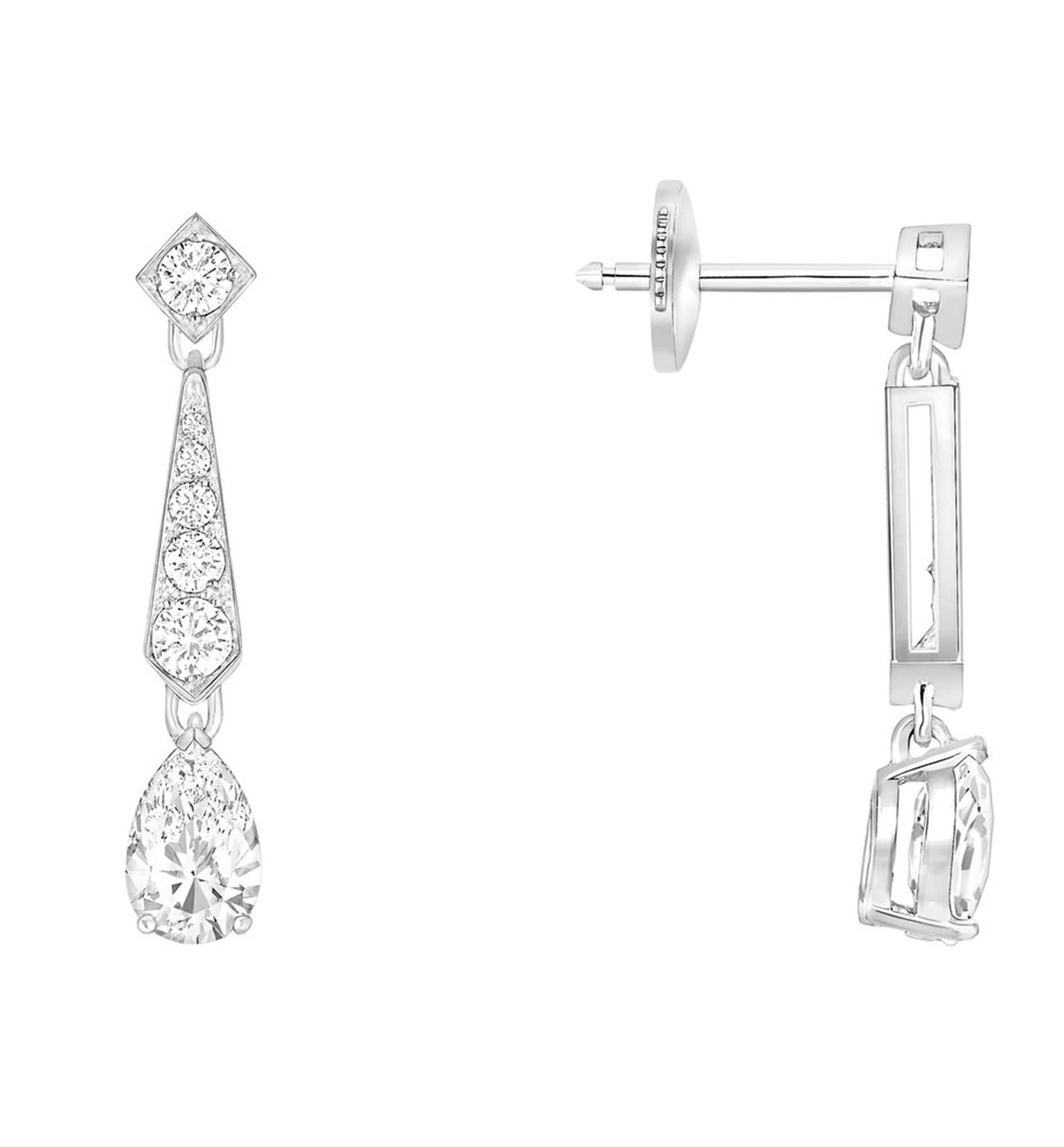 Joséphine Aube Printanière diamond earrings, Chaumet