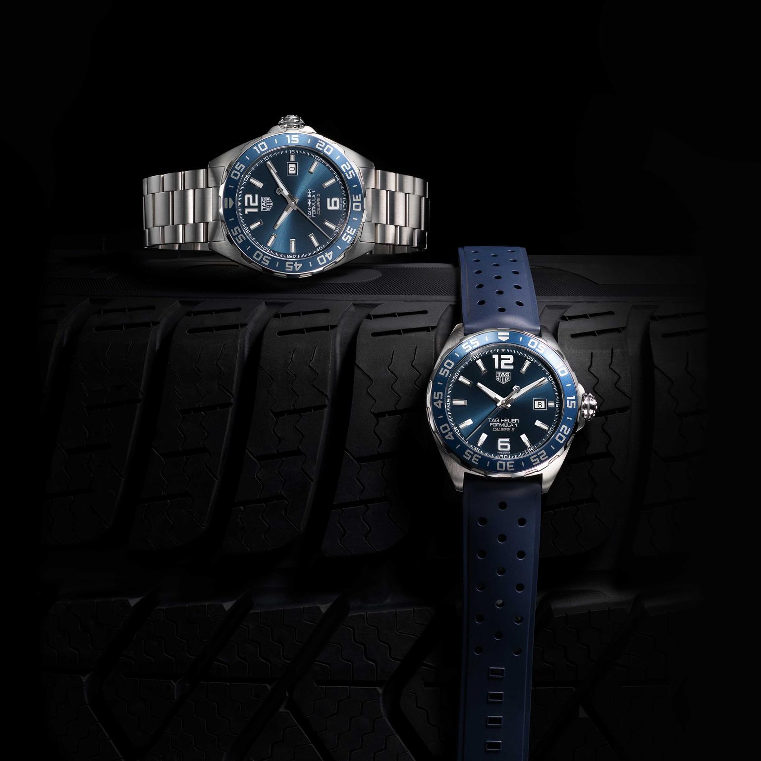 TAG Heuer Formula 1 Bucherer Blue Edition watches 