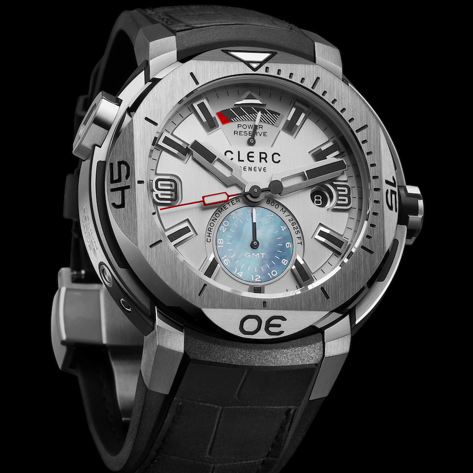 Clerc GMT Hydroscaph watch