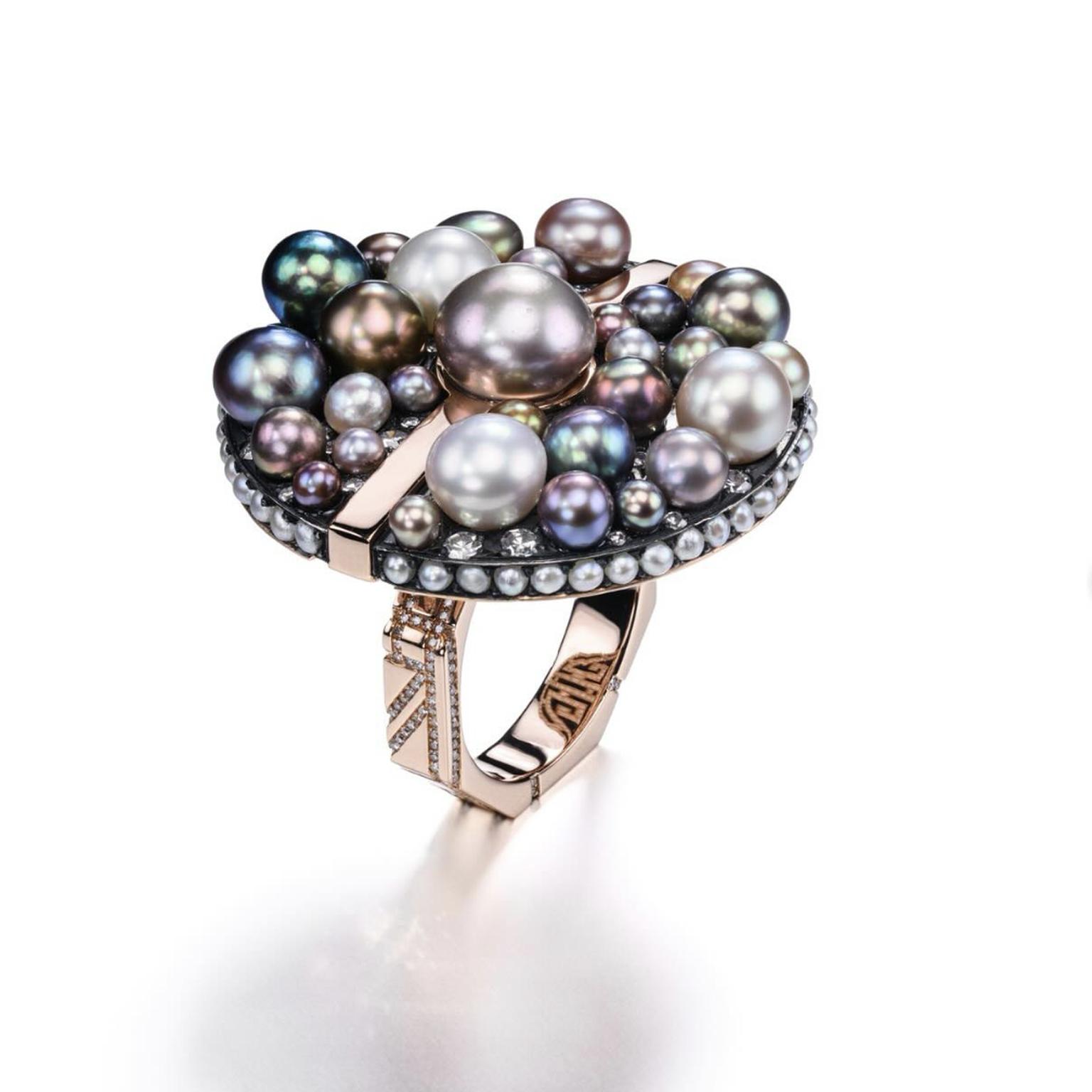 Imperial Palace Garden ring by Anna Hu