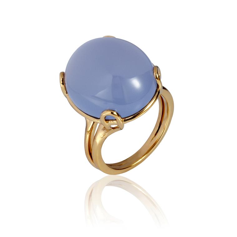 Gemstone du jour: cool blue chalcedony