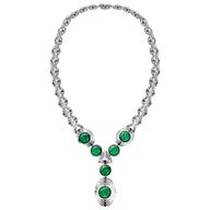 Emerald and rock crystal necklace from Cartier | Cartier | The ...