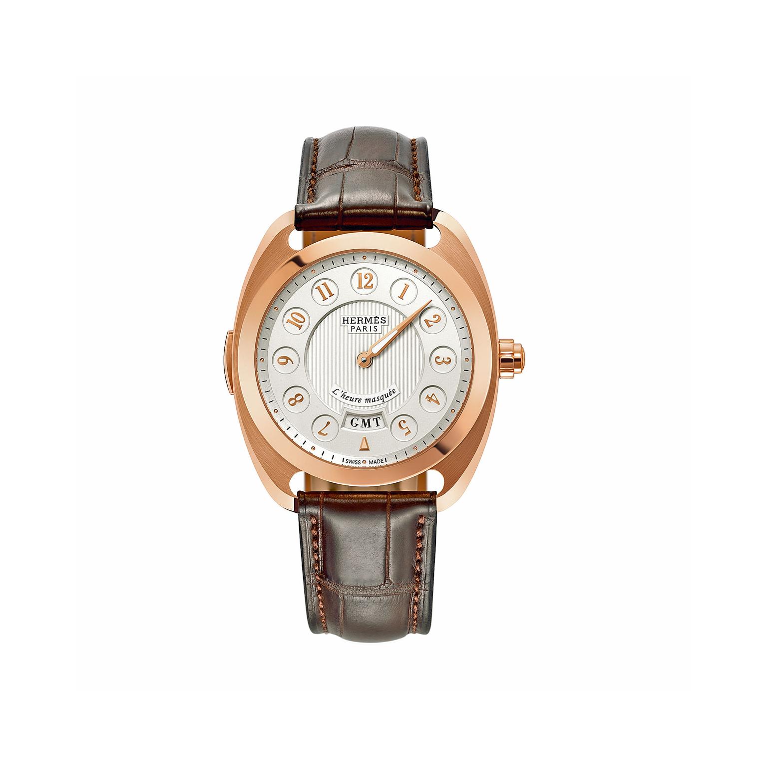Hermes Dressage l'Heure Masquee GMT watch
